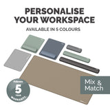 Fellowes Breyta - Wrist rest - gray