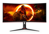AOC G2 CU34G2XP computer monitor 86.4 cm (34") 3440 x 1440 pixels UltraWide Quad HD LED Black, Red