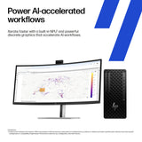 HP Z1 Tower G1i Desktop PC Windows 11 Pro Workstation AI PC, AI Workstation Black