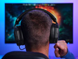 Trust GXT 493 Carus Headset Wired & Wireless Head-band, Helmet Gaming USB Type-C / USB Type-A Bluetooth Black