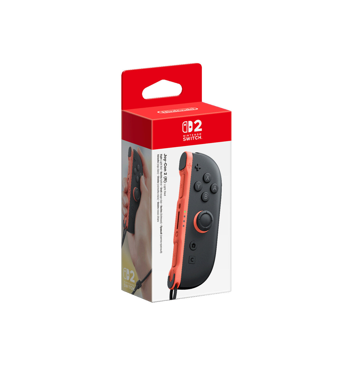 Nintendo Joy-Con 2 (R) Light Red