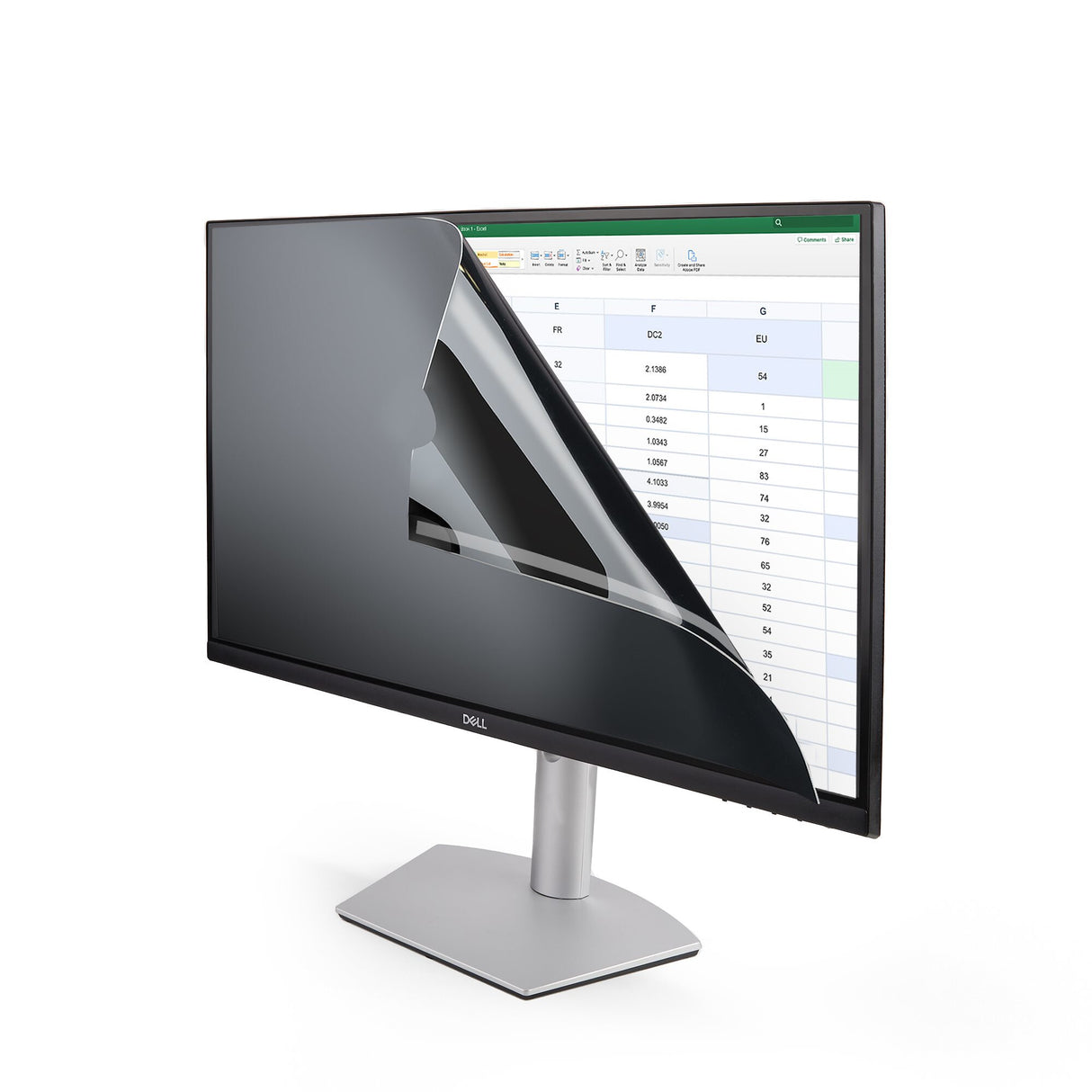 StarTech.com 22-inch 16:9 Computer Monitor Privacy Filter, Anti-Glare Privacy Screen w/51% Blue Light Reduction, Monitor Screen Protector w/+/- 30 Deg. Viewing Angle