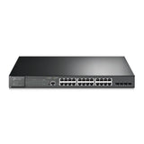 TP-LINK (TL-SG3428MP) Switch administrable JetStream 28 ports Gigabit L2 avec 24 ports PoE+, 4 emplacements SFP, montable en rack