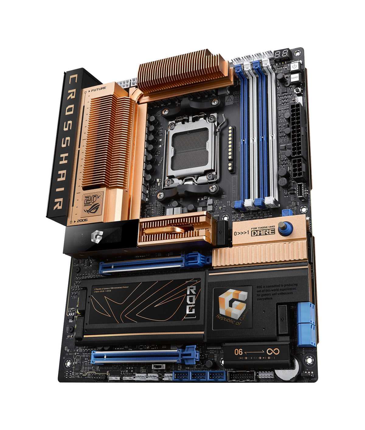 ASUS ROG CROSSHAIR 2006 AMD X870E Socket AM5 ATX