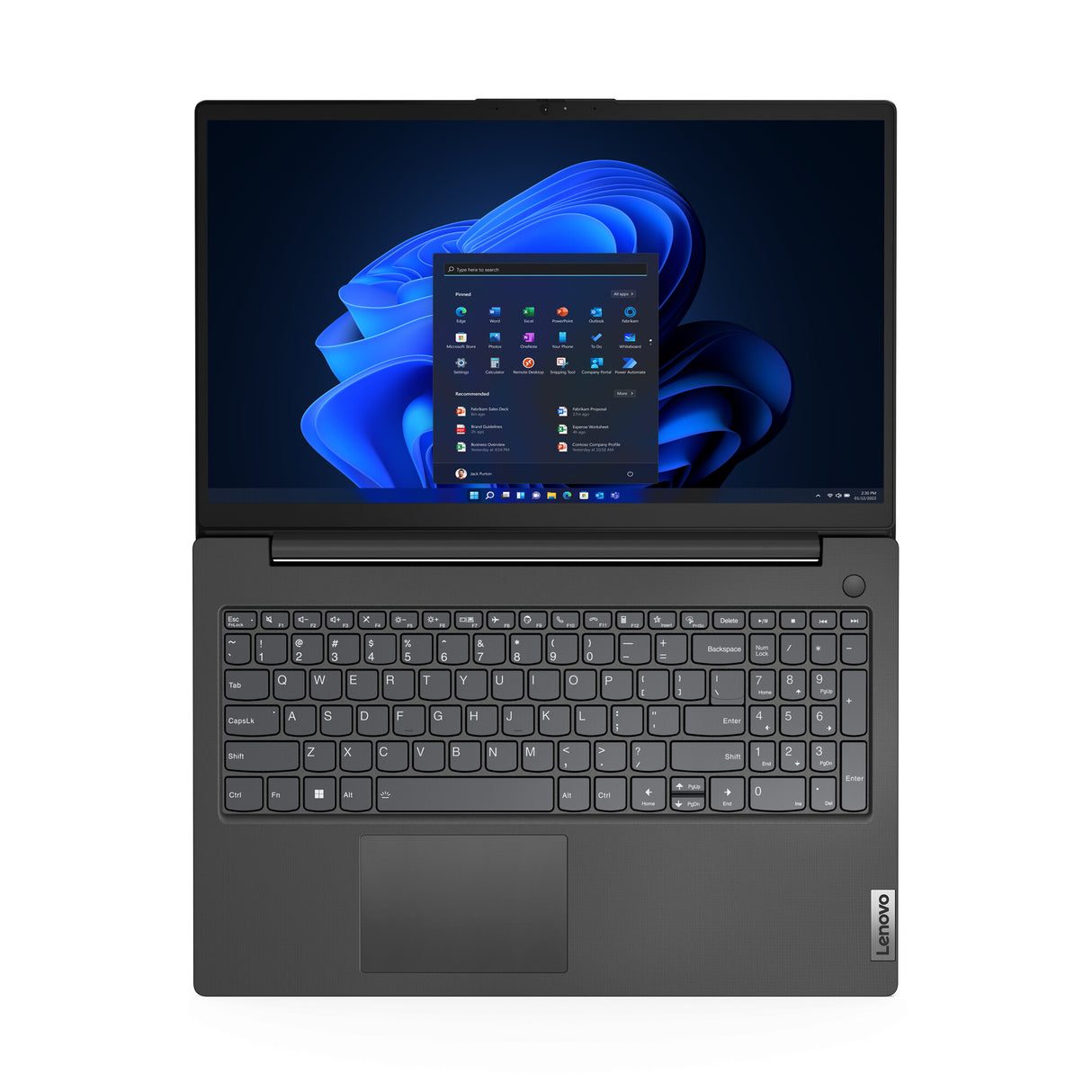 Lenovo V V15 G3 IAP Intel® Core™ i5 i5-1235U Laptop 39.6 cm (15.6") Full HD 8 GB DDR4-SDRAM 256 GB SSD Wi-Fi 5 (802.11ac) Windows 11 Home Black