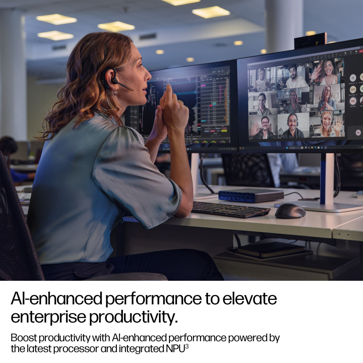 HP EliteDesk 8 Mini G1i Desktop AI PC Intel Core Ultra 5 235T 16 GB DDR5-SDRAM 512 GB SSD Windows 11 Pro Mini PC Black