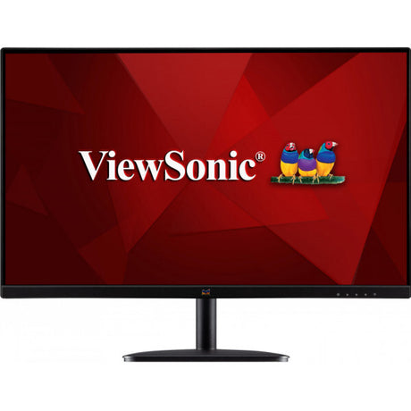 Viewsonic VA2432-MHD Monitor IPS de 24 Pulgadas, VGA, HDMI, Display Port, Full HD, 75Hz, 4ms, Freesync, Altavoces, VESA, Negro