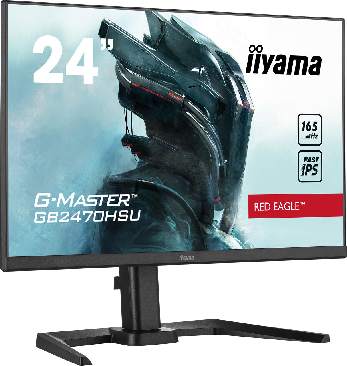 iiyama G-MASTER GB2470HSU-B5 LED display 61 cm (24") 1920 x 1080 pixels Full HD Black