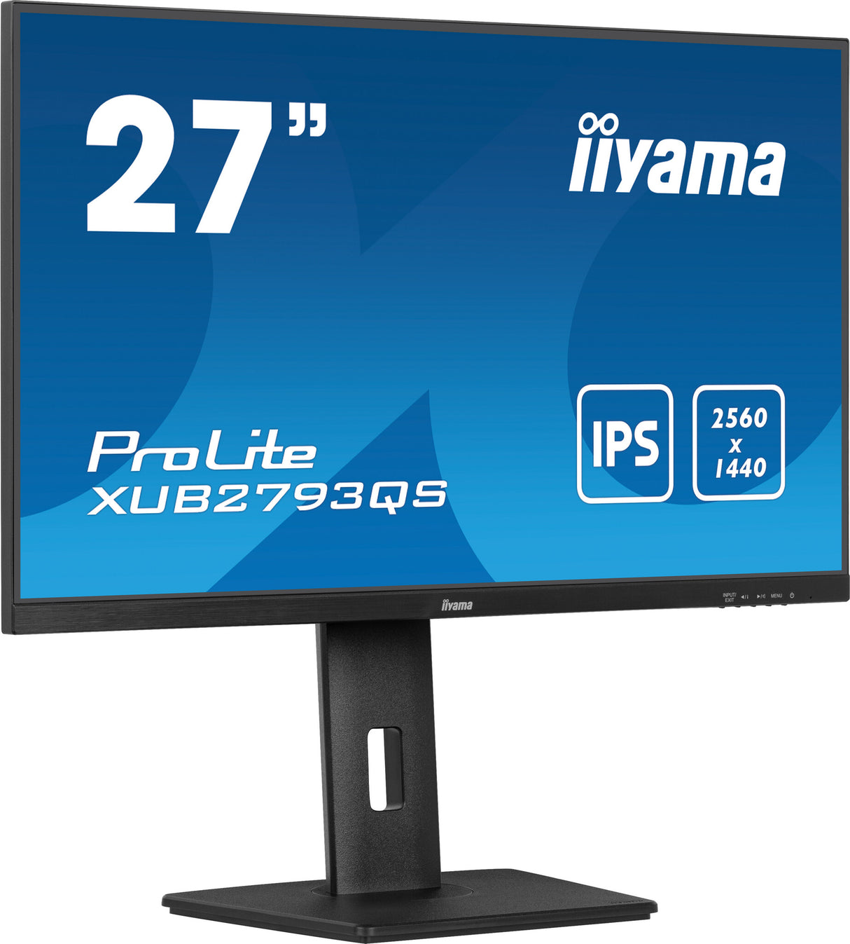 iiyama ProLite XU2793QS-B6 computer monitor 68.6 cm (27") 2560 x 1440 pixels 2K Ultra HD LED Black