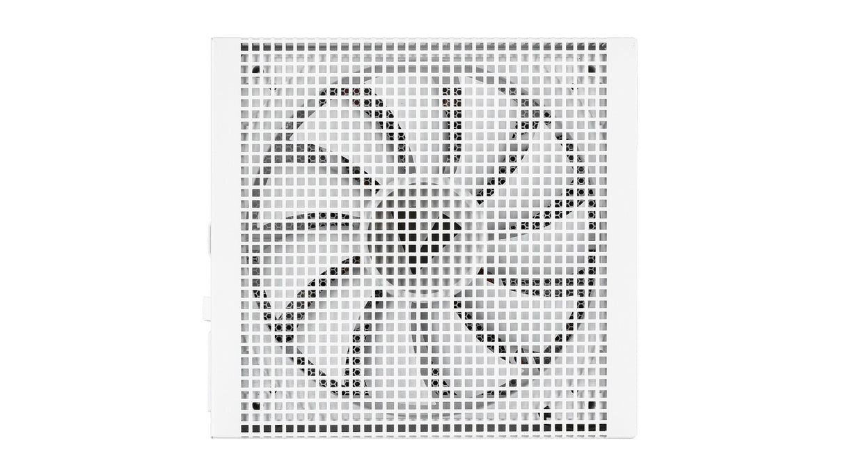 VIDA 850W Heracles White ATX 3.1 Gaming PSU, 80+ Bronze, 140mm Ultra-Quiet FDM Fan, Flat White Cables, PCIe 5.1, Power Lead Not Included power supply unit 24-pin ATX