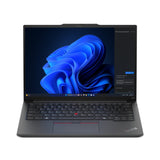 Lenovo ThinkPad E14 AMD Ryzen™ 5 7535HS Laptop 35.6 cm (14") WUXGA 16 GB DDR5-SDRAM 256 GB SSD Wi-Fi 6E (802.11ax) Windows 11 Pro Black