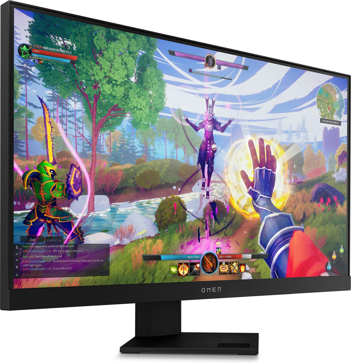 HP OMEN 25i computer monitor 62.2 cm (24.5") 1920 x 1080 pixels Full HD Black