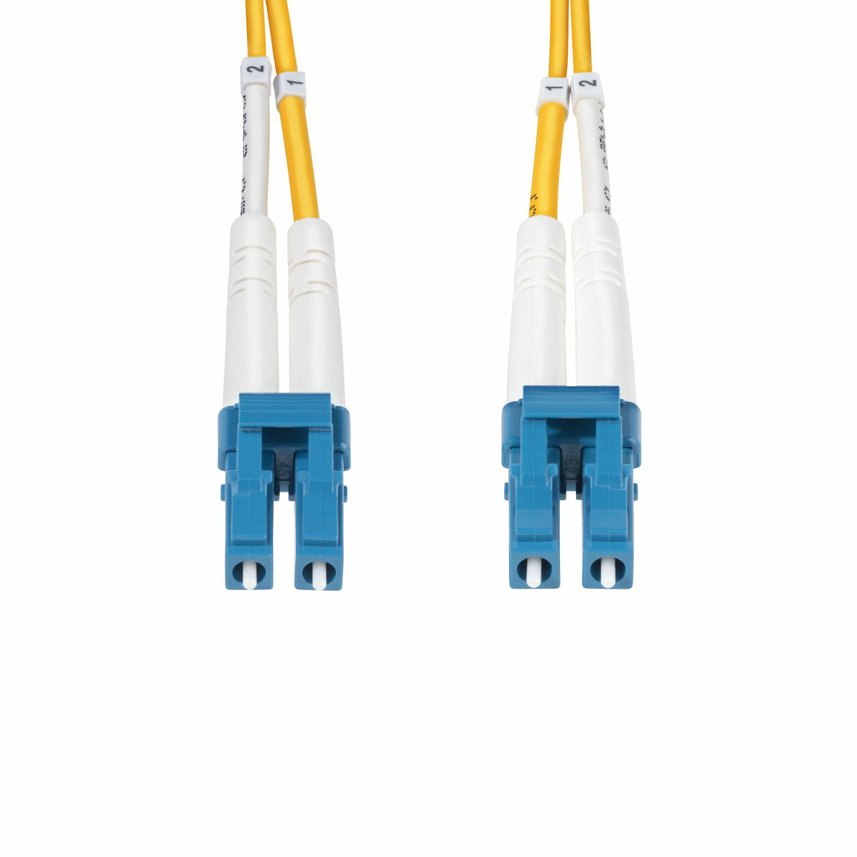 StarTech.com 6m (19.7ft) LC to LC (UPC) OS2 Single Mode Duplex Fiber Optic Cable, 9/125µm, 100G, Bend Insensitive, Low Insertion Loss - LSZH Fiber Jumper Cord