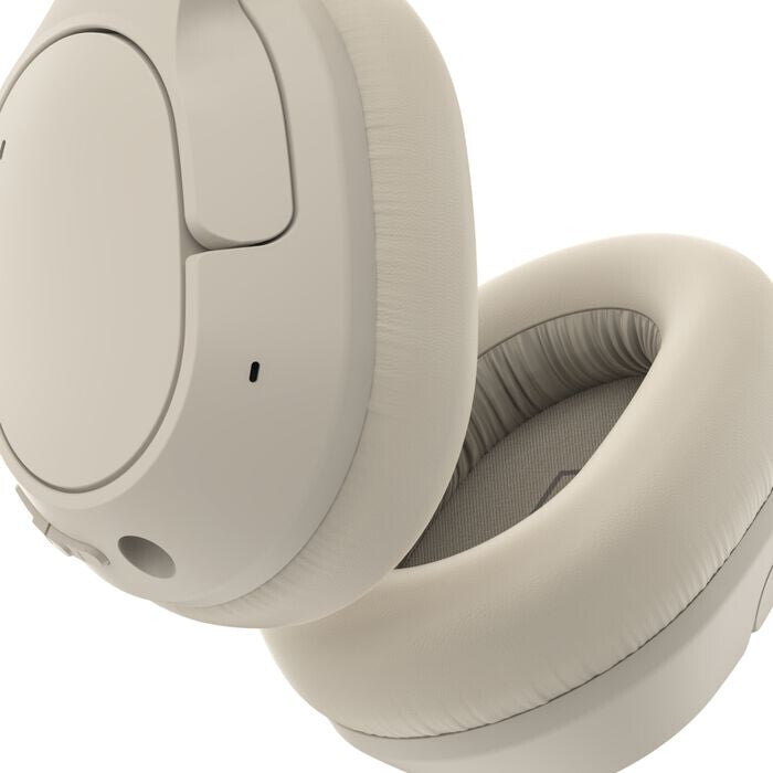 Belkin AUD008HQSA headphones/headset Wireless Head-band Calls/Music USB Type-C Bluetooth Sand