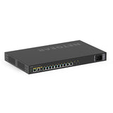 NETGEAR GSM4212UX Managed L2/L3 Gigabit Ethernet (10/100/1000) Power over Ethernet (PoE) 1U Black