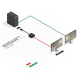 Lindy DisplayPort 1.2 to HDMI 2.0 18G Active Converter