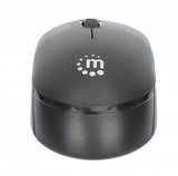 Manhattan Performance III Wireless Mouse, Black, 1000dpi, 2.4Ghz (up to 10m), USB, Optical, Ambidextrous, Three Button with Scroll Wheel, USB nano receiver, AA battery (not included), Low friction base, Three Year Warranty