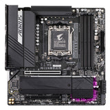 GIGABYTE B650M AORUS ELITE Motherboard - AMD Ryzen 9000 CPUs, 12+2+2 Phases VRM, up to 8000MHz DDR5, 1xPCIe 5.0 + 1xPCIe 4.0 M.2, 2.5GbE LAN, USB 3.2 Gen 2x2