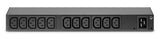 APC AP6020A power distribution unit (PDU) 13 AC outlet(s) 0U/1U Black