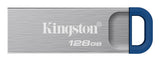 Kingston Technology DataTraveler 128GB Kyson 220MB/s Metal USB 3.2 Gen 1