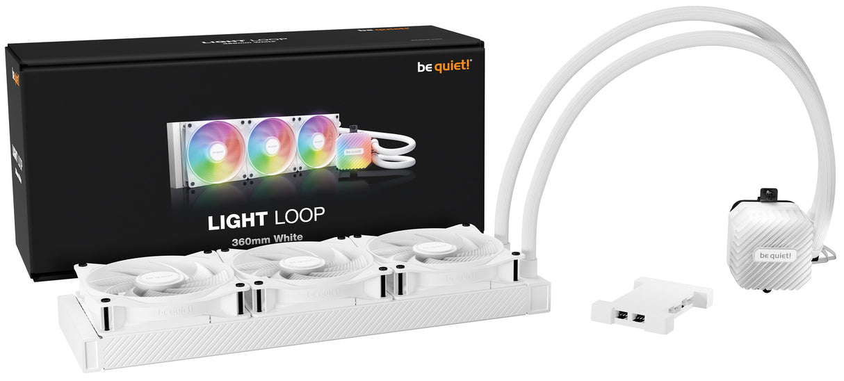 be quiet! LIGHT LOOP 360mm Processor All-in-one liquid cooler 36 cm White 1 pc(s)