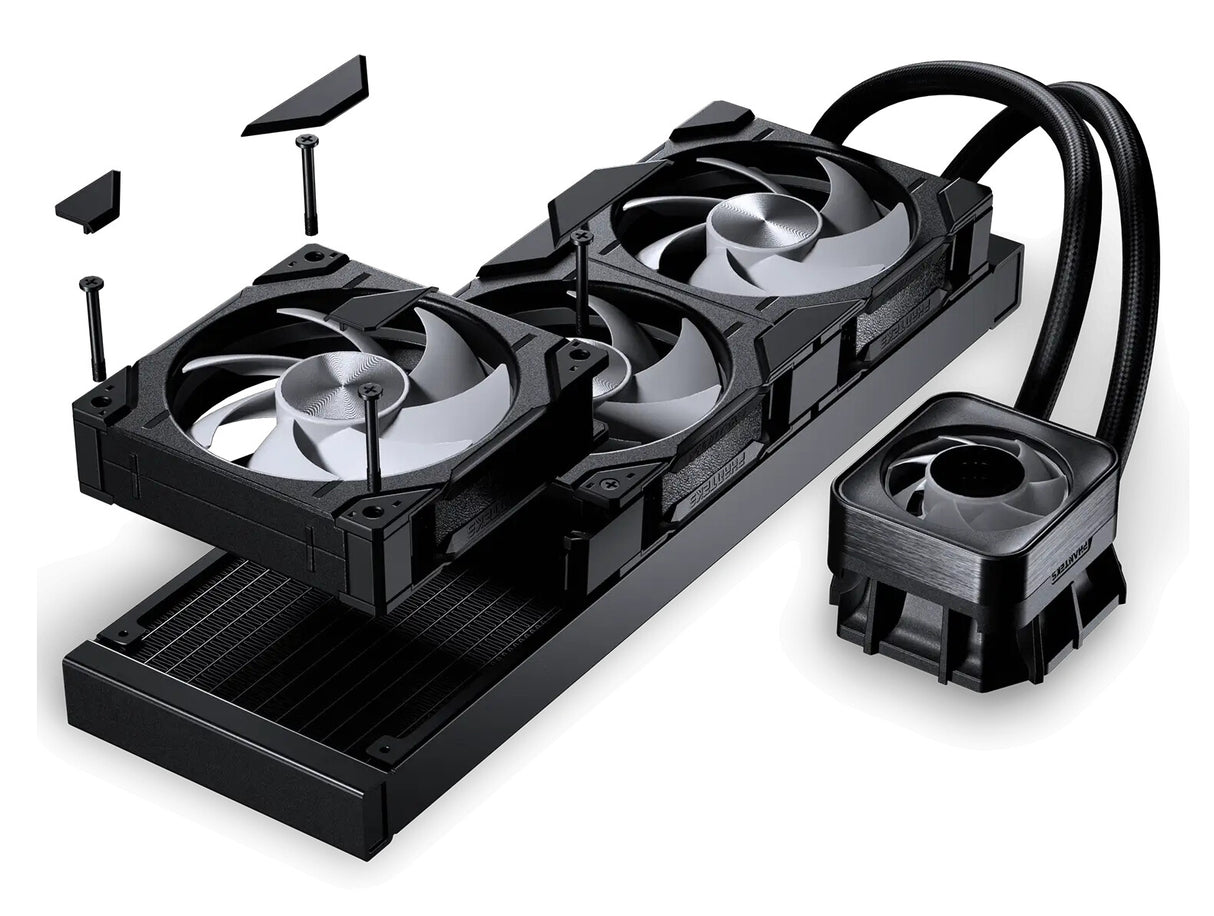 Phanteks PH-GO360D30_DBK02 computer cooling system Processor All-in-one liquid cooler 12 cm Black 1 pc(s)