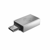 CHERRY 61710036 cable gender changer USB-A USB-C Silver