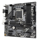 Placa base Gigabyte B760M DS3H DDR5, Intel Socket 1700, 12.ª/13.ª generación, 1x PCIe 4.0 x16, Micro ATX, USB tipo C, LAN 2,5 GbE, HDMI, DisplayPort, Smart Fan 6, Q-Flash Plus