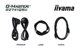 iiyama G-MASTER G2741QSU-B1 computer monitor 68.6 cm (27") 2560 x 1440 pixels 4K Ultra HD QLED Black