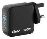 Verbatim Mini GaN Charger 100W with Display