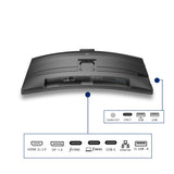 Philips 6000 series 34B2U6603CH/00 computer monitor 86.4 cm (34") 3440 x 1440 pixels Wide Quad HD LCD Grey