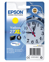 Epson Alarm clock Singlepack Yellow 27XL DURABrite Ultra Ink