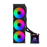 Lian Li HydroShift II LCD-S 360 CL Processor Liquid cooling kit 12 cm Black 1 pc(s)