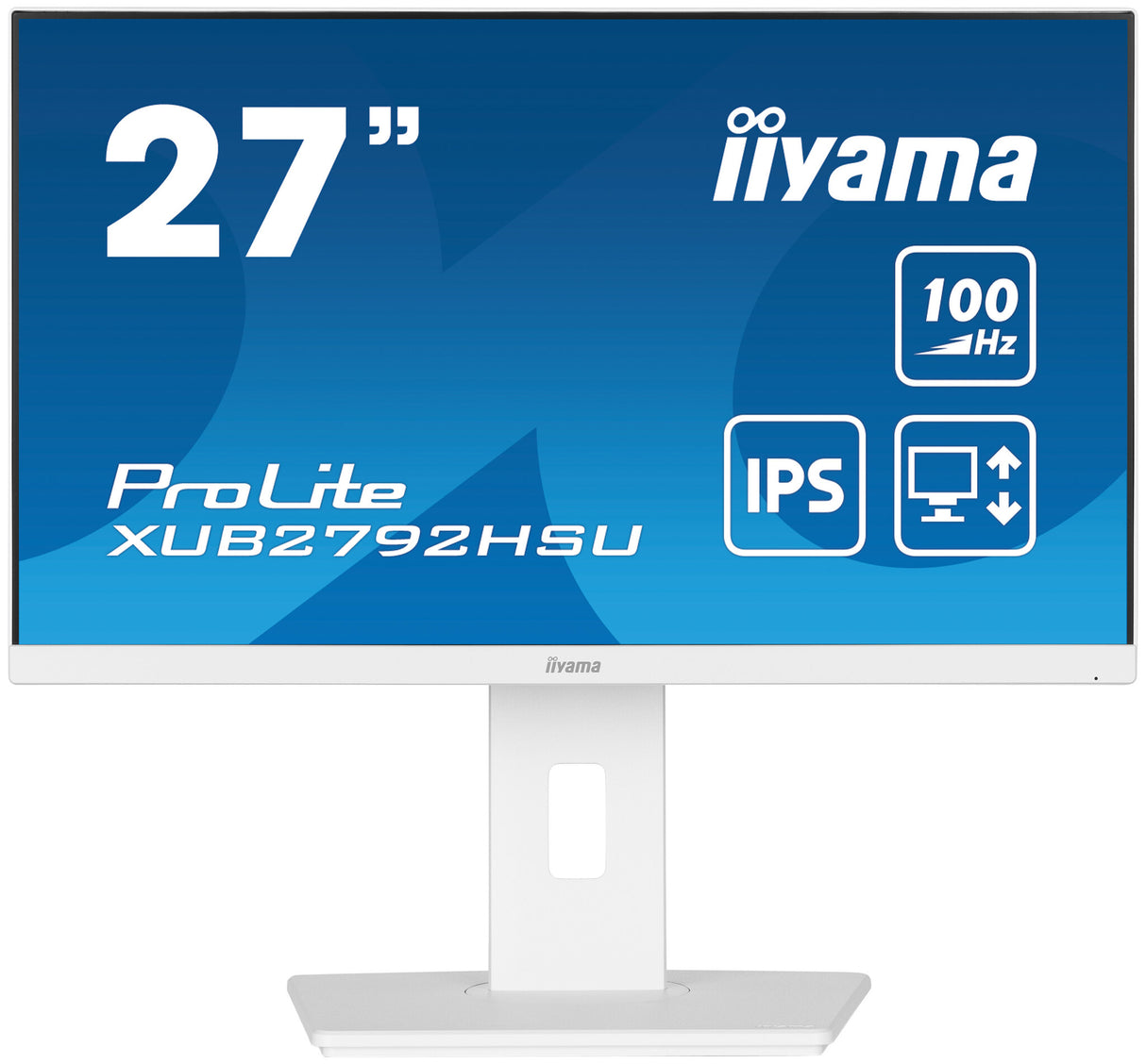 iiyama ProLite XUB2792HSU-W6 LED display 68.6 cm (27") 1920 x 1080 pixels Full HD White