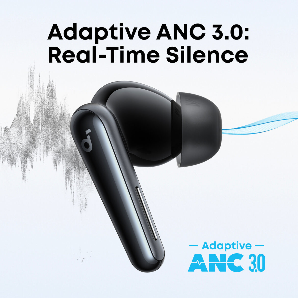 Soundcore Liberty 5 Wireless Noise Cancelling Earbuds, Black