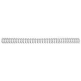 Fellowes 54450 binding cover Silver 100 pc(s)