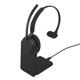 Jabra Evolve3 65 MS - USB-C with Dongle - Mono (Charging Stand)