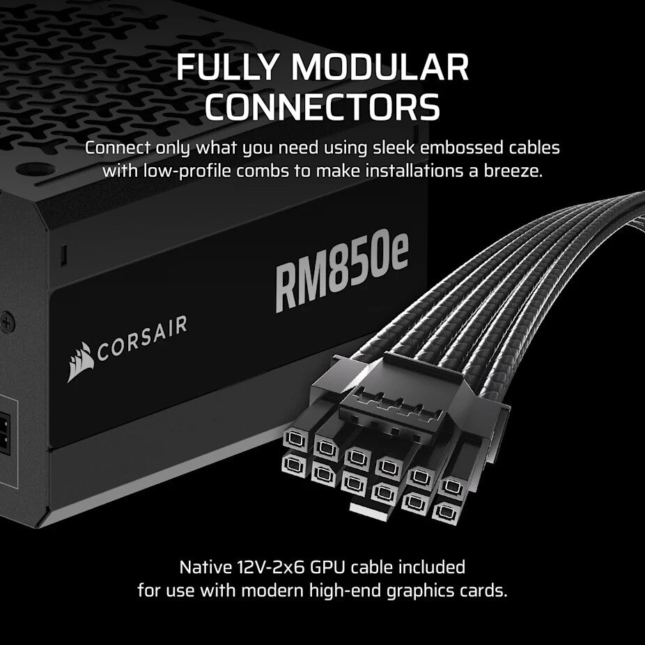 Corsair RM850e power supply unit 850 W 24-pin ATX ATX Black