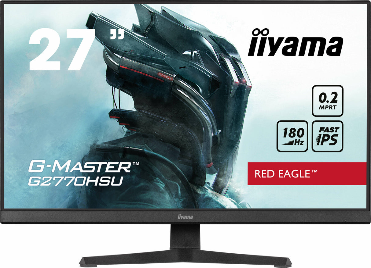 iiyama G-MASTER G2770HSU-B6 computer monitor 68.6 cm (27") 1920 x 1080 pixels Full HD LCD Black