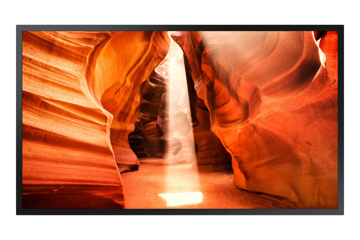 Samsung OM55N-S Digital signage flat panel 139.7 cm (55") LCD Wi-Fi 4000 cd/m² Full HD Black Built-in processor Tizen 5.0