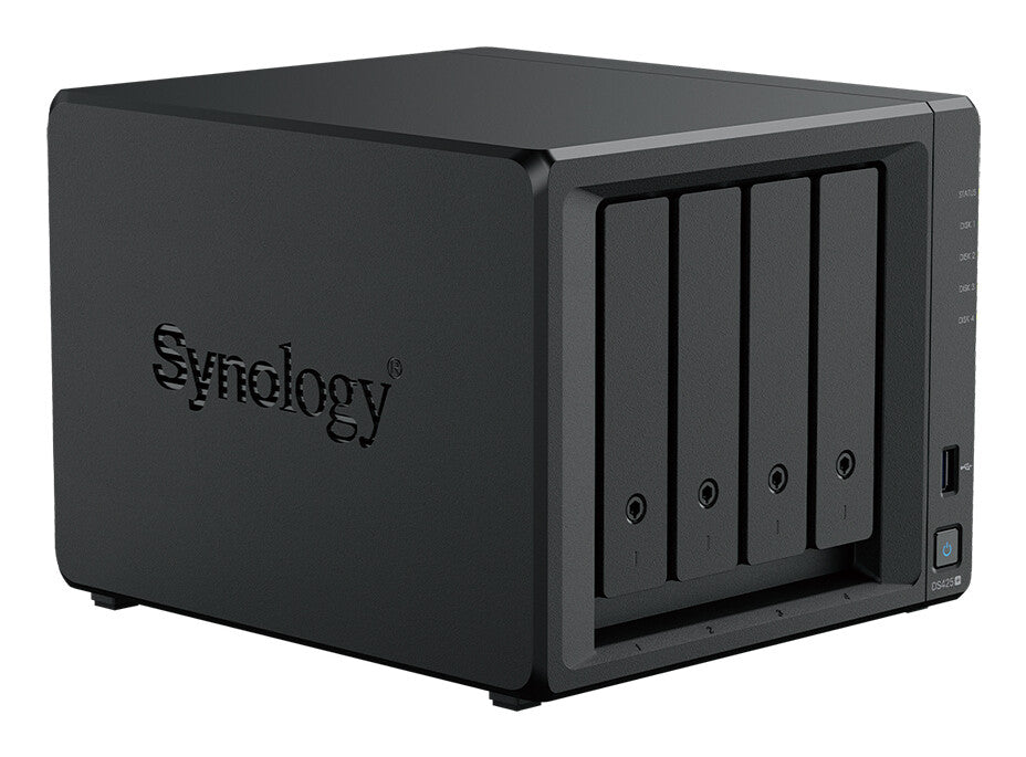 Synology DiskStation DS425+ NAS Intel® Celeron® J4125 2 GB DDR4 24 TB HDD Black