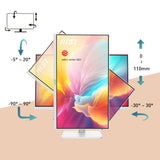 MSI Modern MD272XPW computer monitor 60.5 cm (23.8") 1920 x 1080 pixels Full HD White