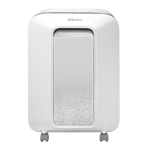 Fellowes LX Series LX201 paper shredder Micro-cut shredding 23 cm Silver, White
