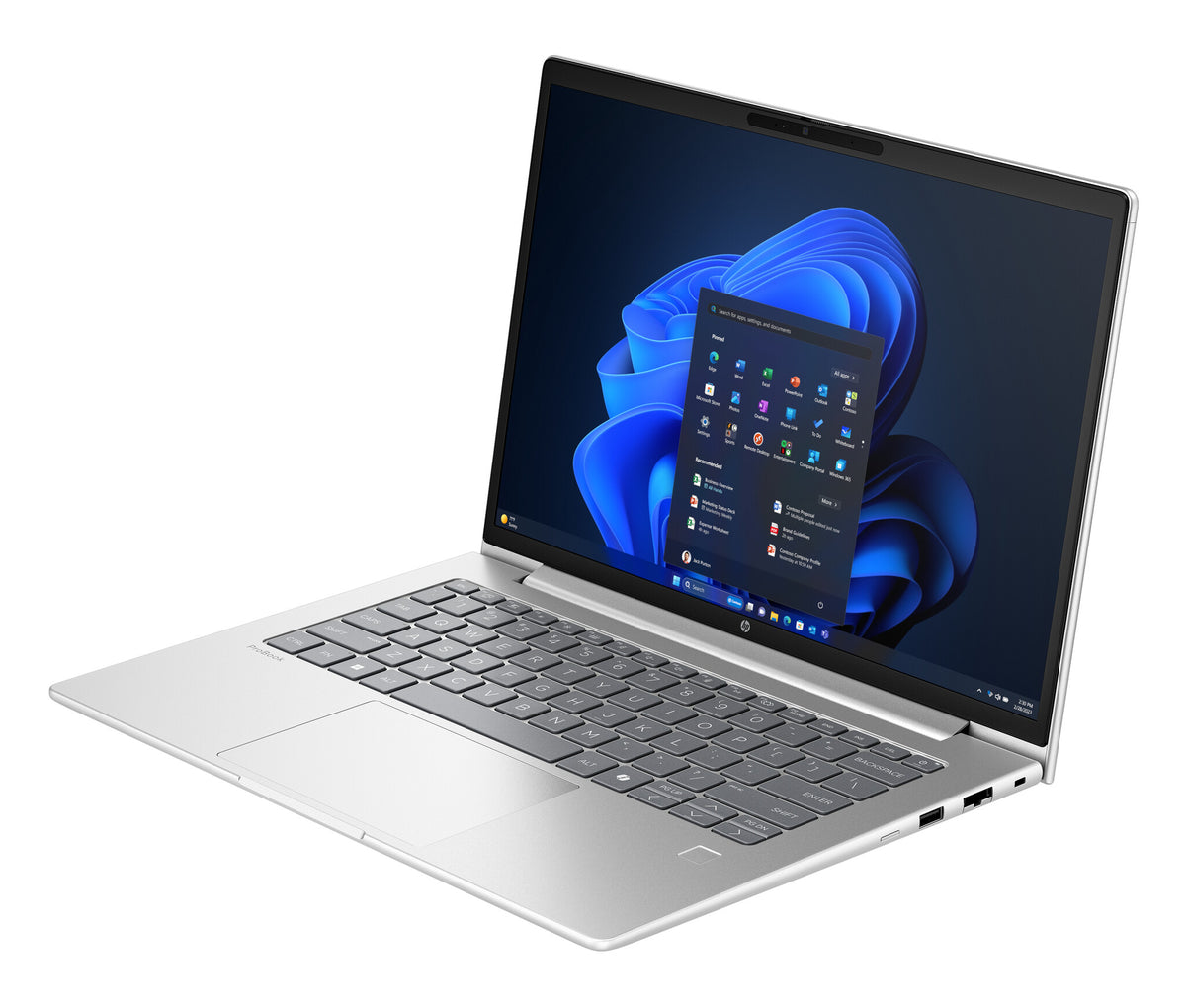HP P4 G1I 14 U5225U 8/512G W11P 225U Laptop 35.6 cm (14") WUXGA 8 GB DDR5-SDRAM 512 GB SSD Wi-Fi 6E (802.11ax) Windows 11 Pro AI PC Silver