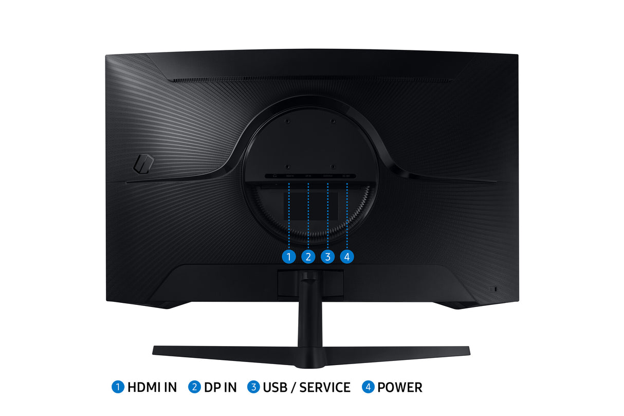 Samsung LS32CG552EU computer monitor 81.3 cm (32") 2560 x 1440 pixels Quad HD LED Black