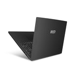 MSI Modern 15 H C2RMG-281UK Intel Core 7 240H Laptop 39.6 cm (15.6") Full HD 16 GB DDR4-SDRAM 512 GB SSD Wi-Fi 6E (802.11ax) Windows 11 Home Black