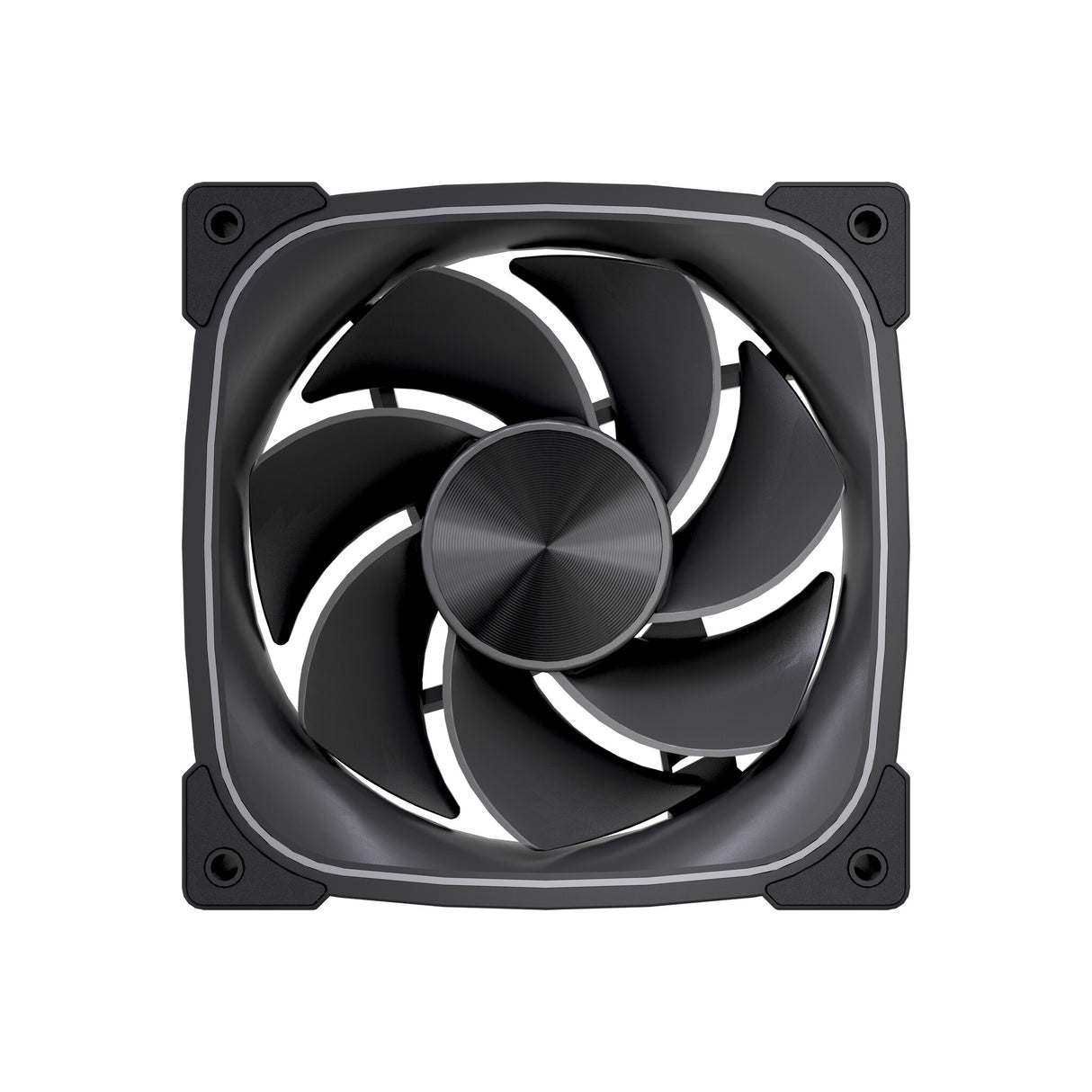 VIDA STEALTH REVERSE BLK ARGB FAN 120MM Computer case 12 cm Black