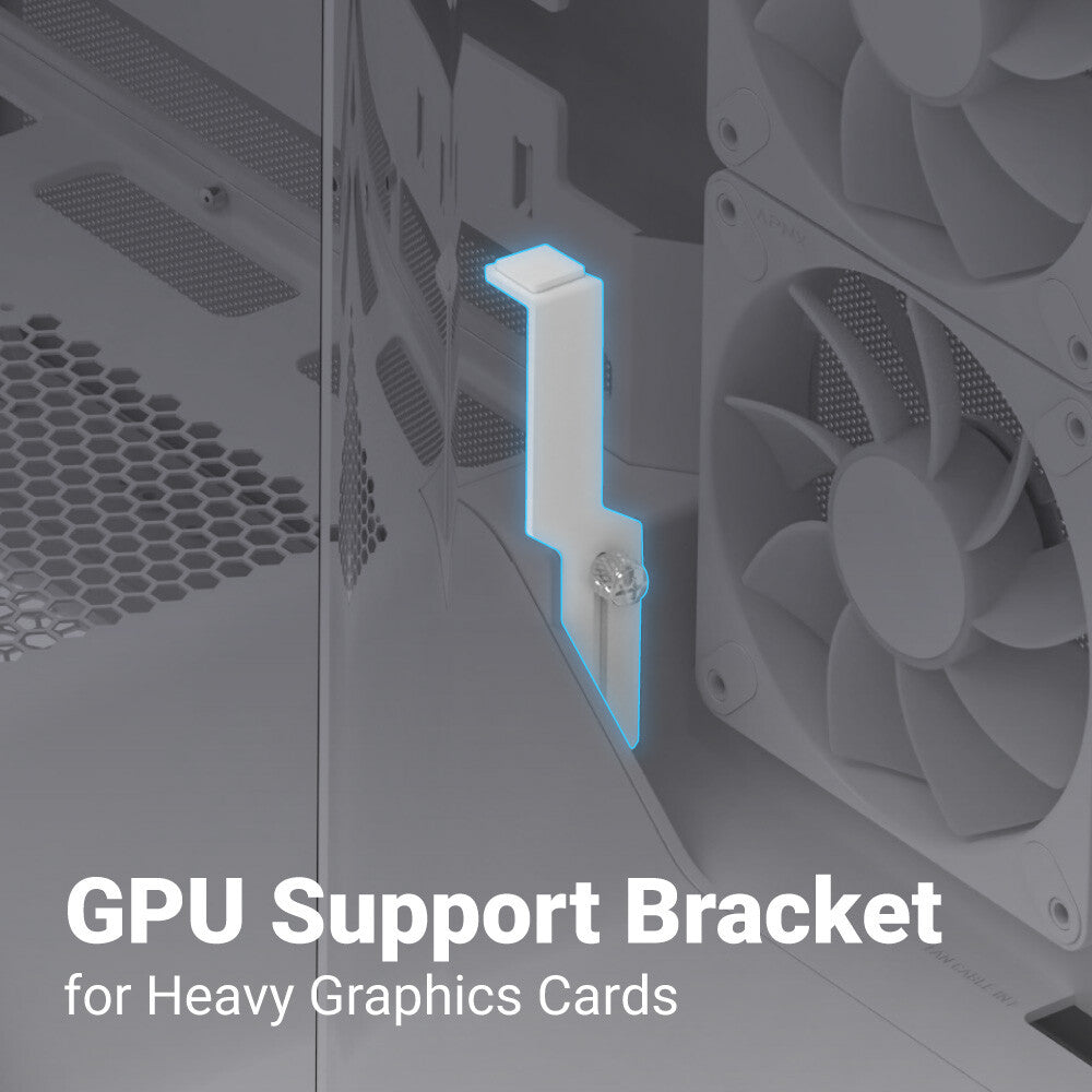 Aerocool P500A-WT Midi Tower White