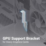 Aerocool P500A-WT Midi Tower White