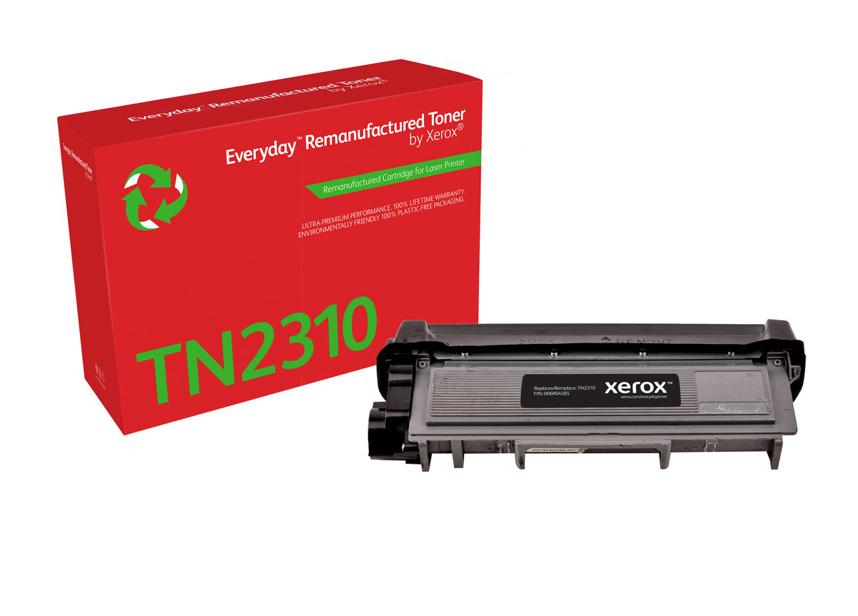 Everyday™ Mono Remanufactured Toner by Xerox compatible with Brother TN-2310, Standard capacity